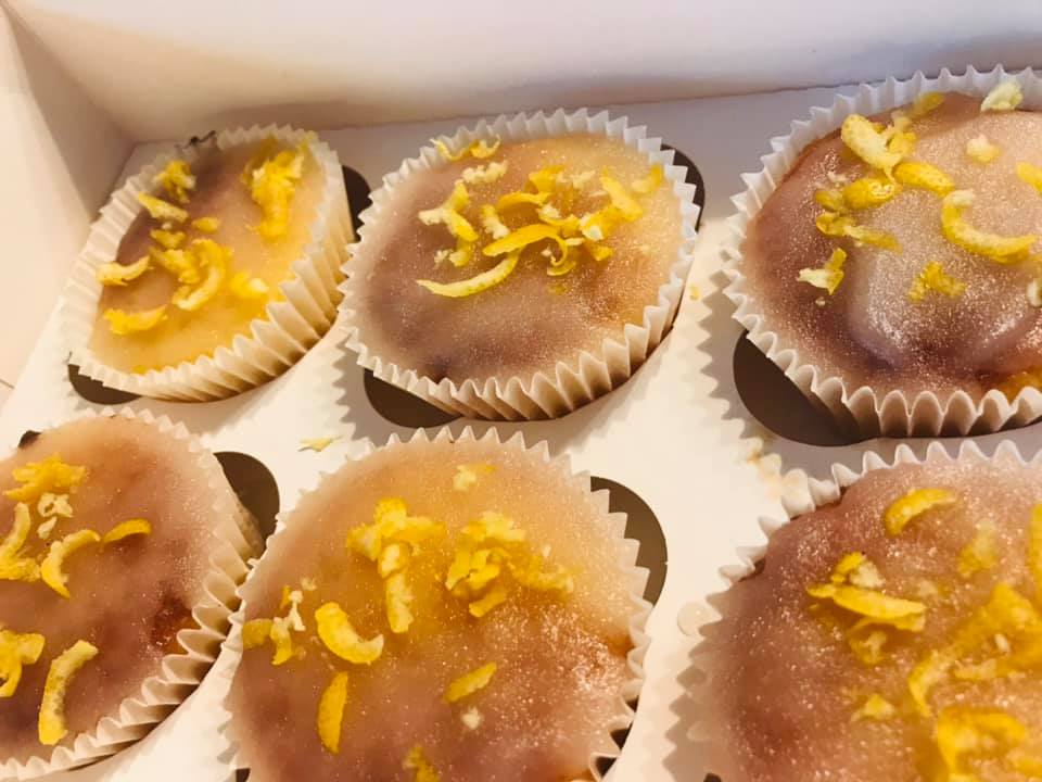 Lemonm Drizzle cupcakes